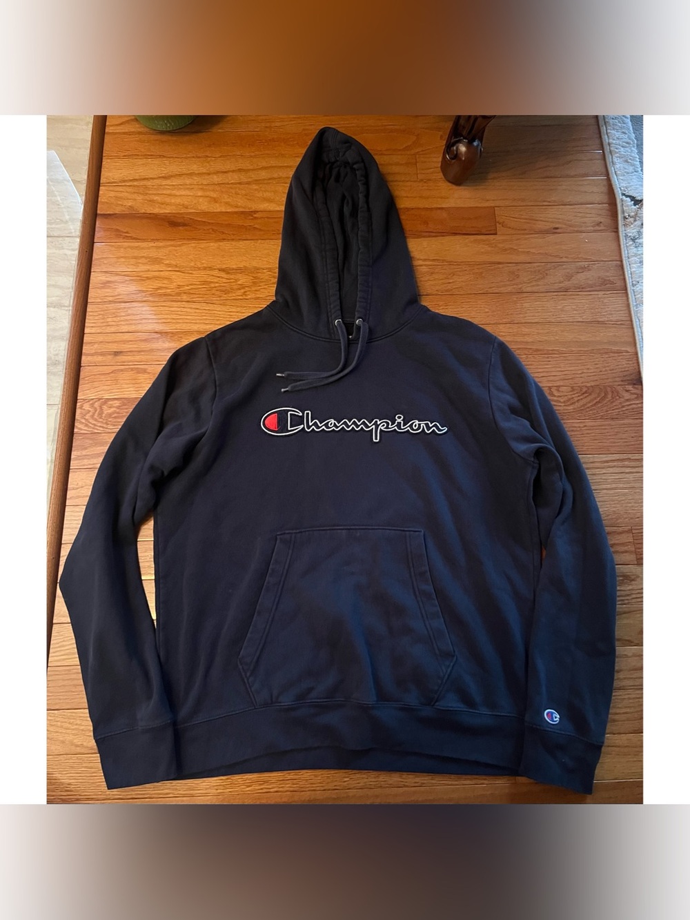 Champion Black Pullover Hoodie